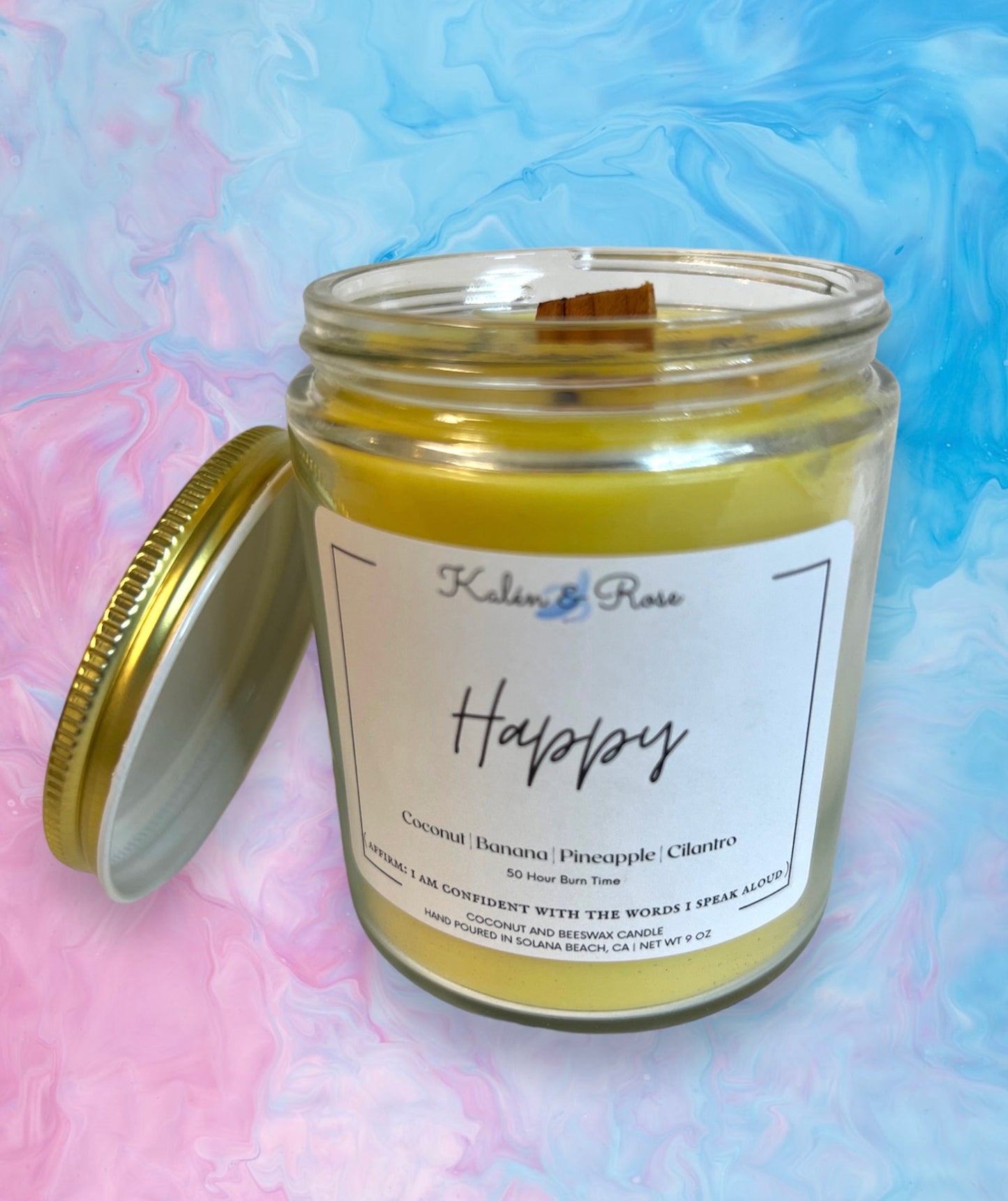 Happy Candle *NEW - Kalén and Rose
