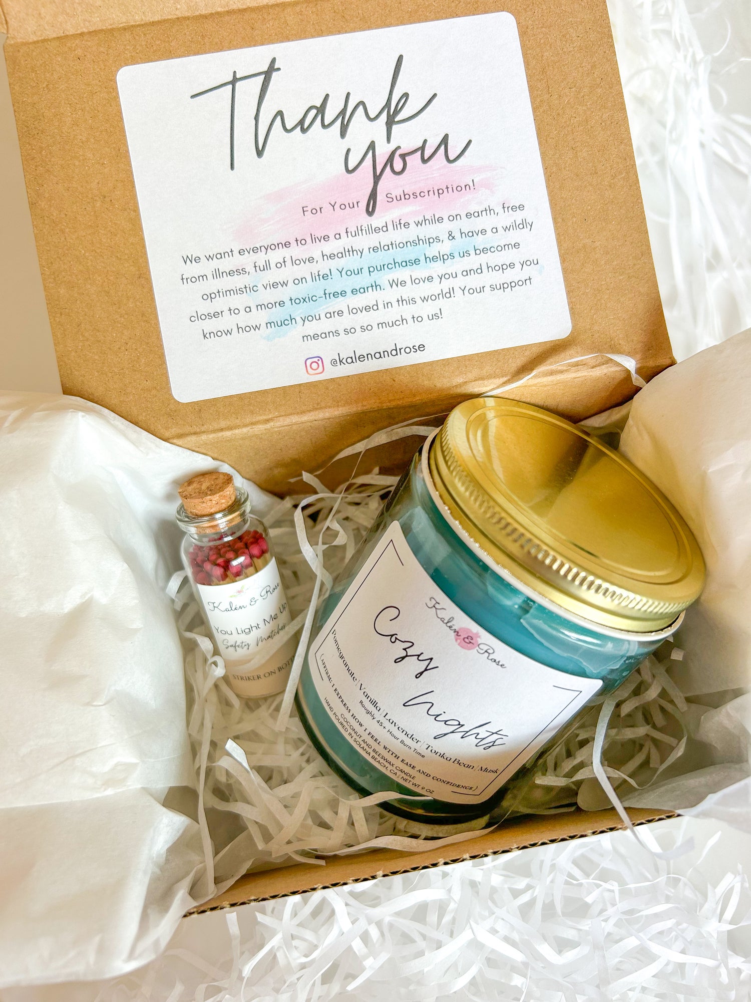 The Kalén & Rose Essential Monthly Subscription Box - Kalén and Rose