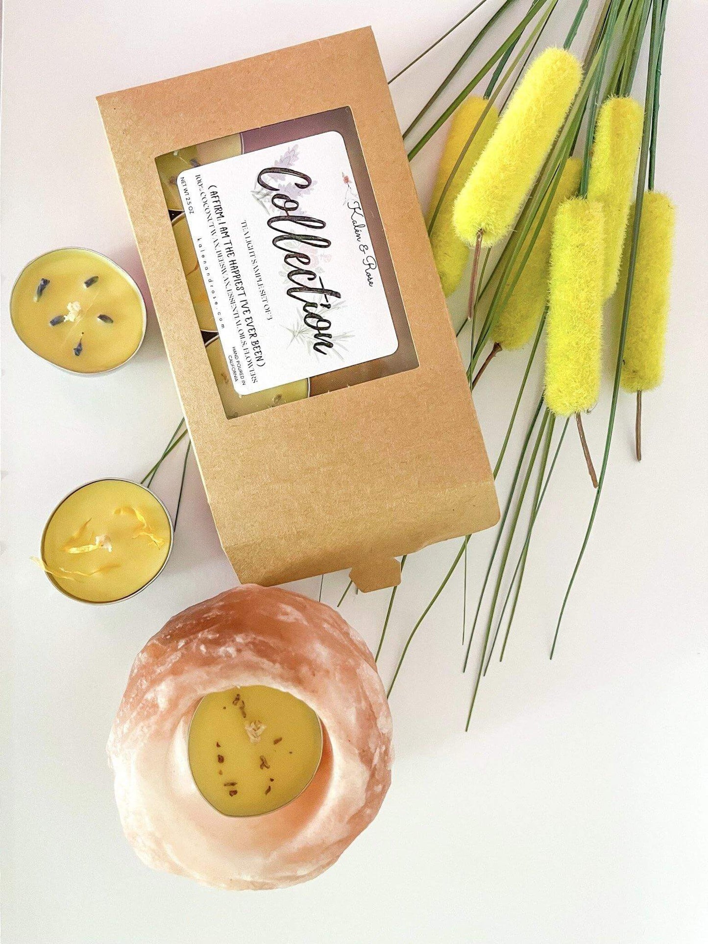 essential oil tea light candles