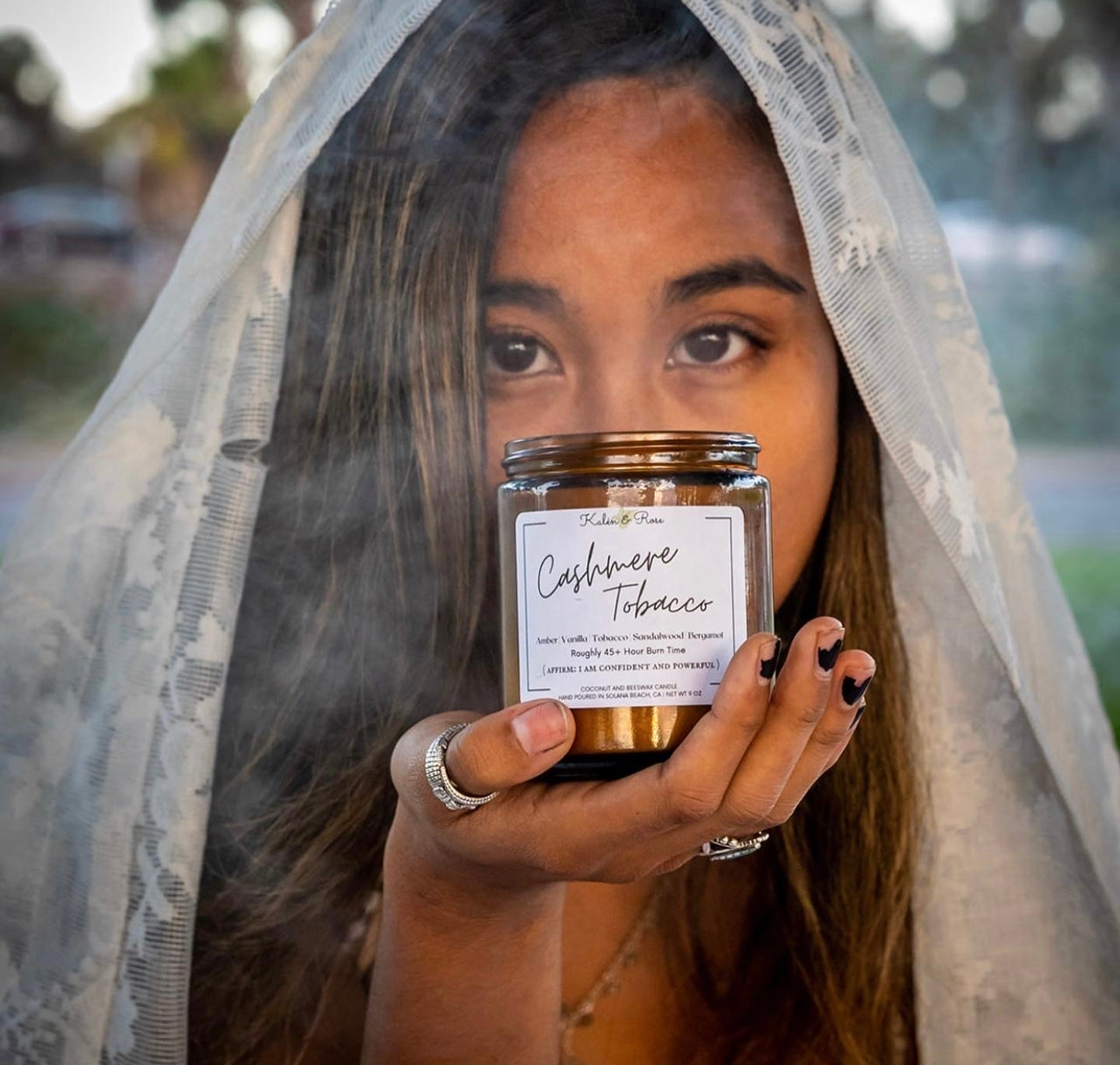 Cashmere Tobacco Candle - Kalén and Rose
