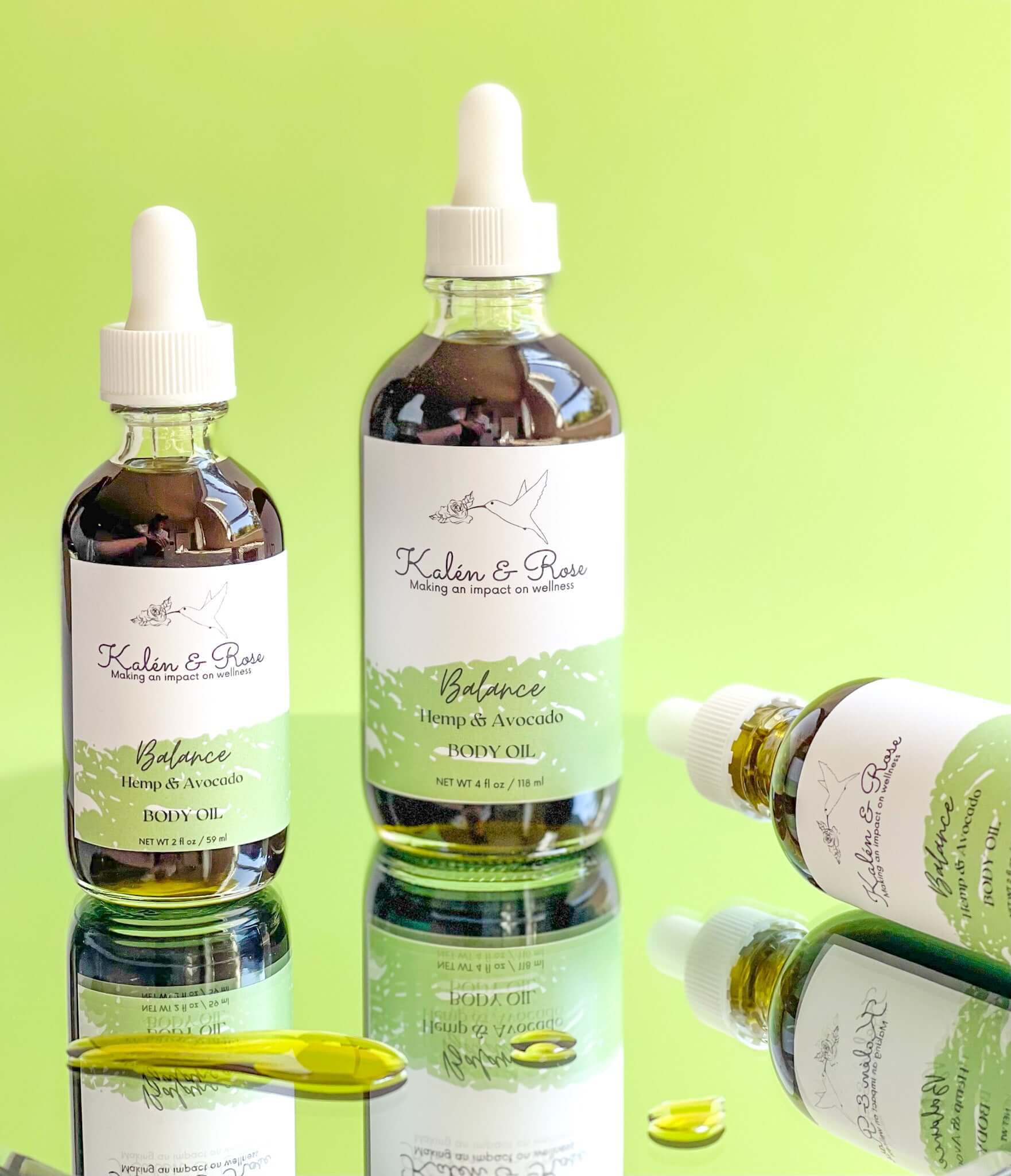 Balance Body Oil - Kalén and Rose