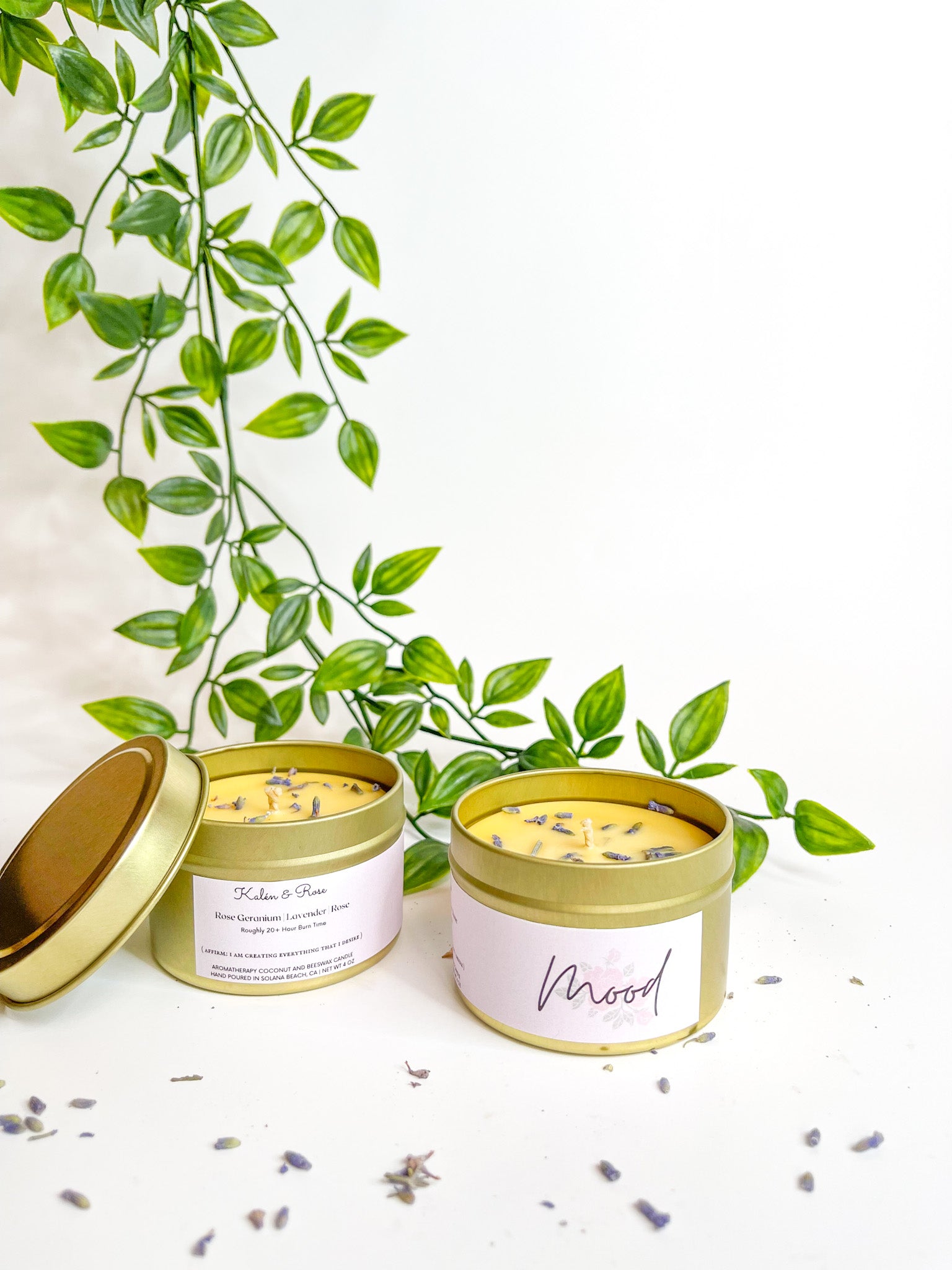 lavender candles