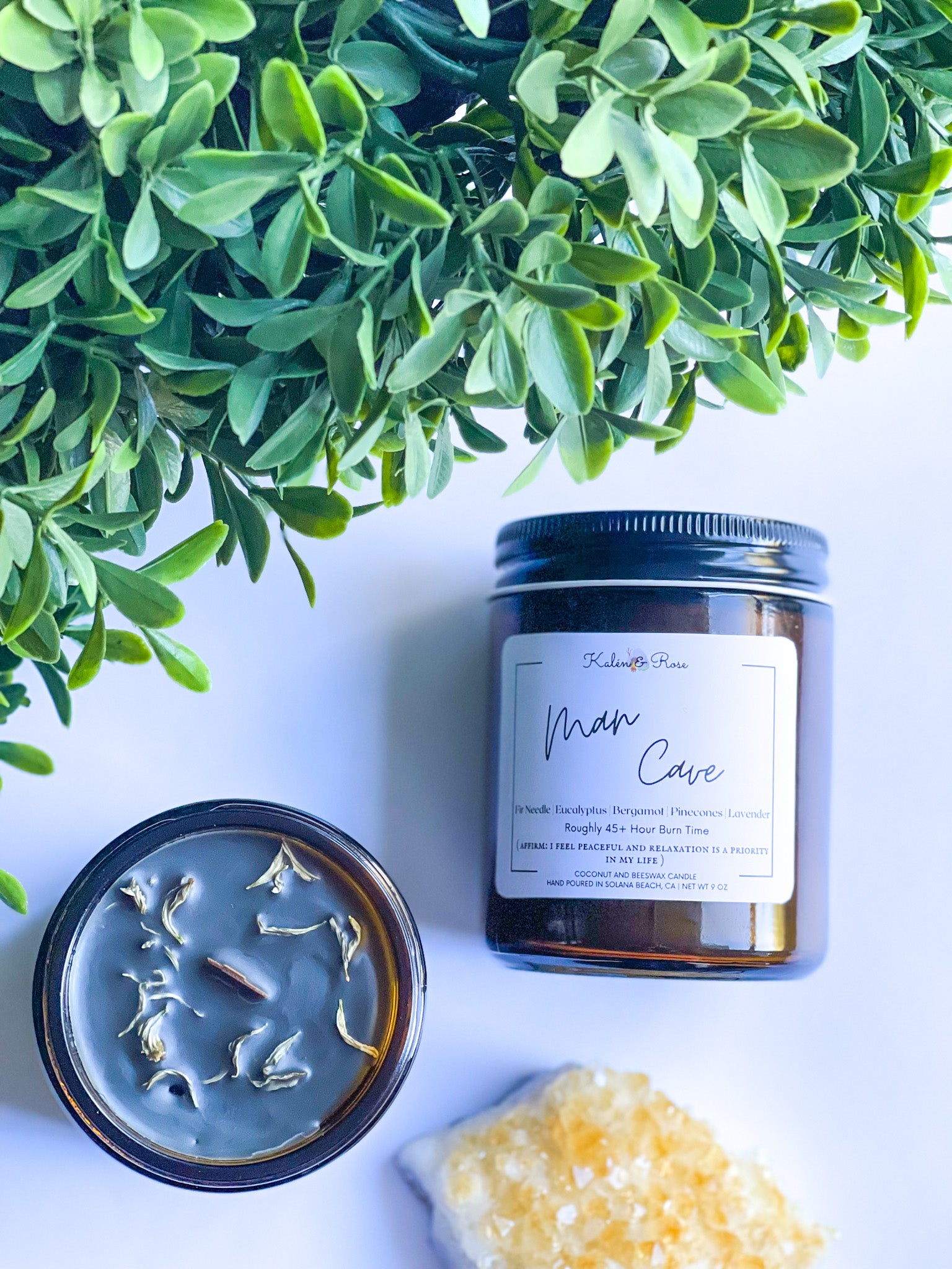 eucalyptus scented candles