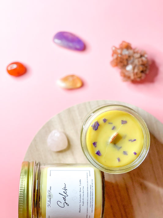 blueberry pie candle