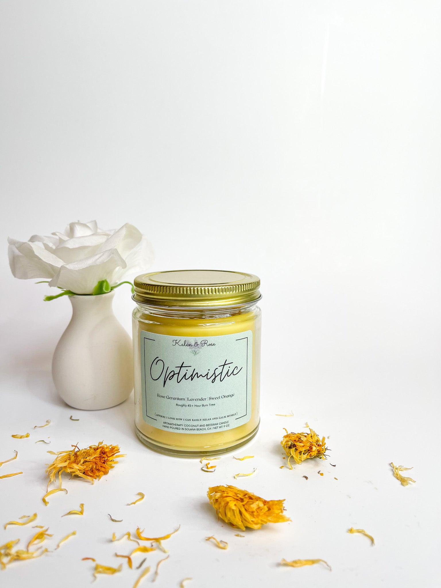 orange scented candles