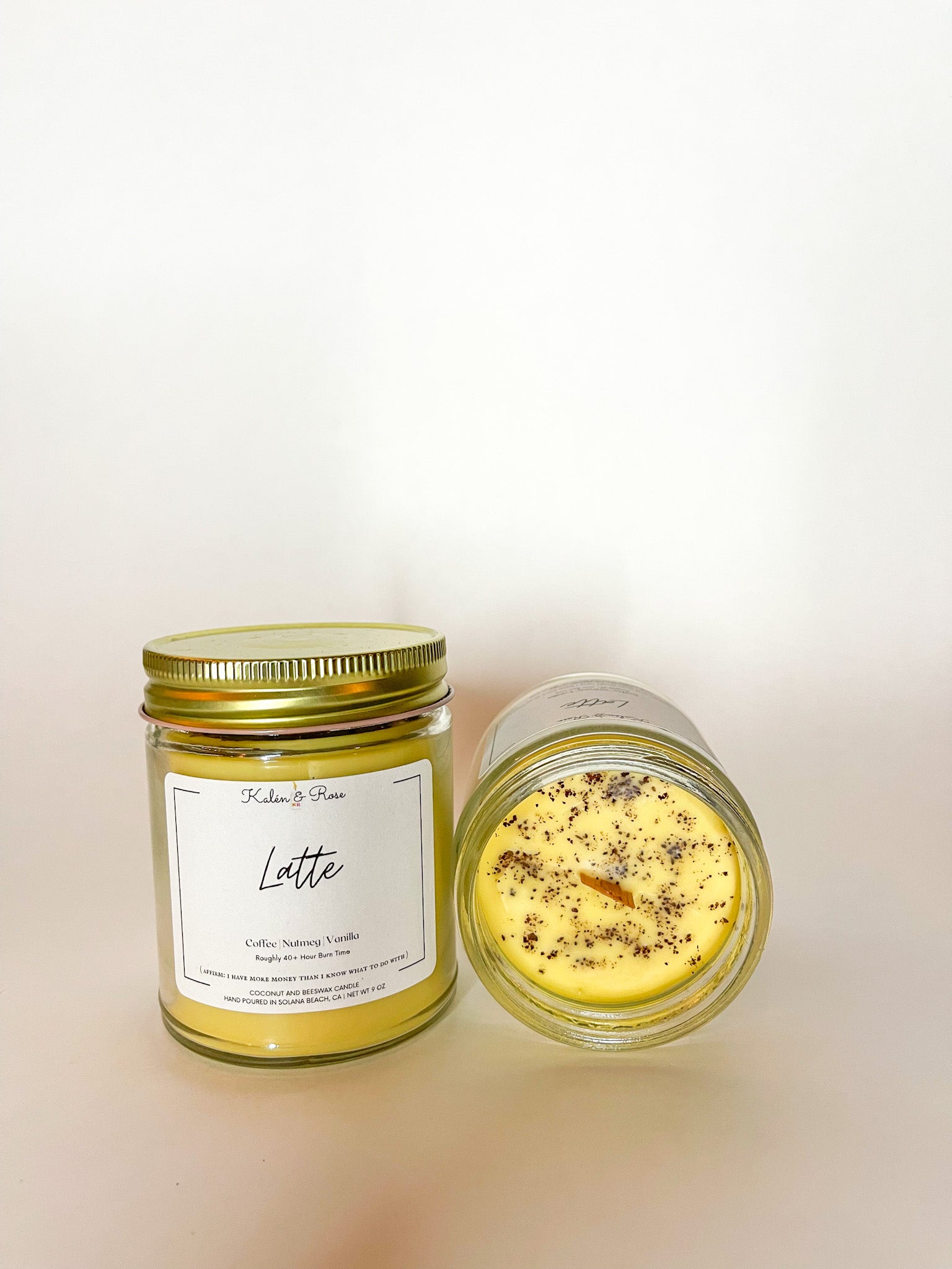 coffee scented candle