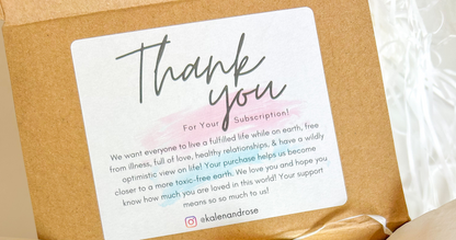 The Kalén & Rose Skincare Monthly Subscription Box *NEW