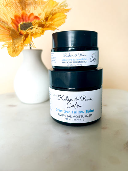 “Calm” Sensitive Grass Fed Beef Tallow Balm