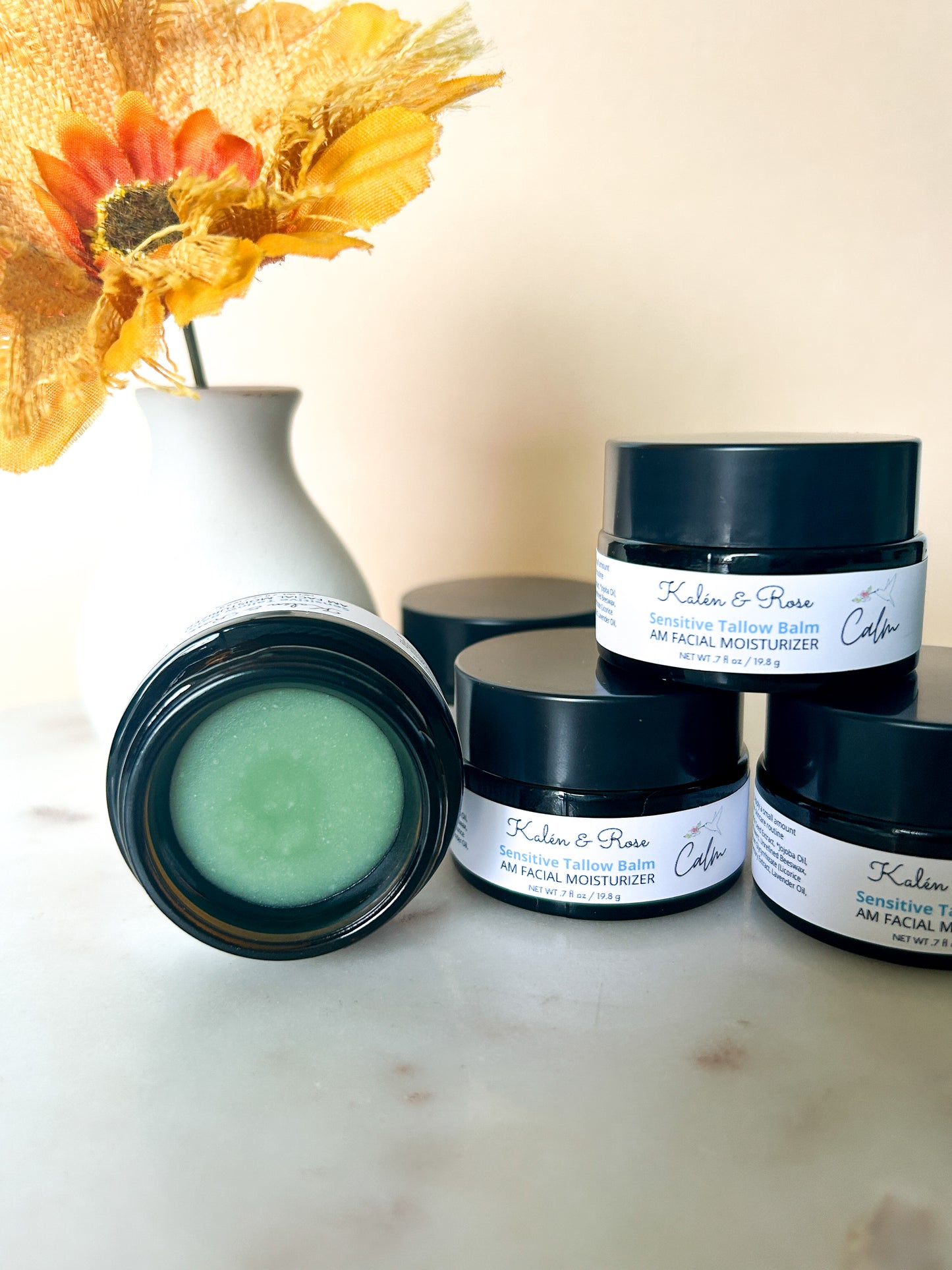 “Calm” Sensitive Grass Fed Beef Tallow Balm