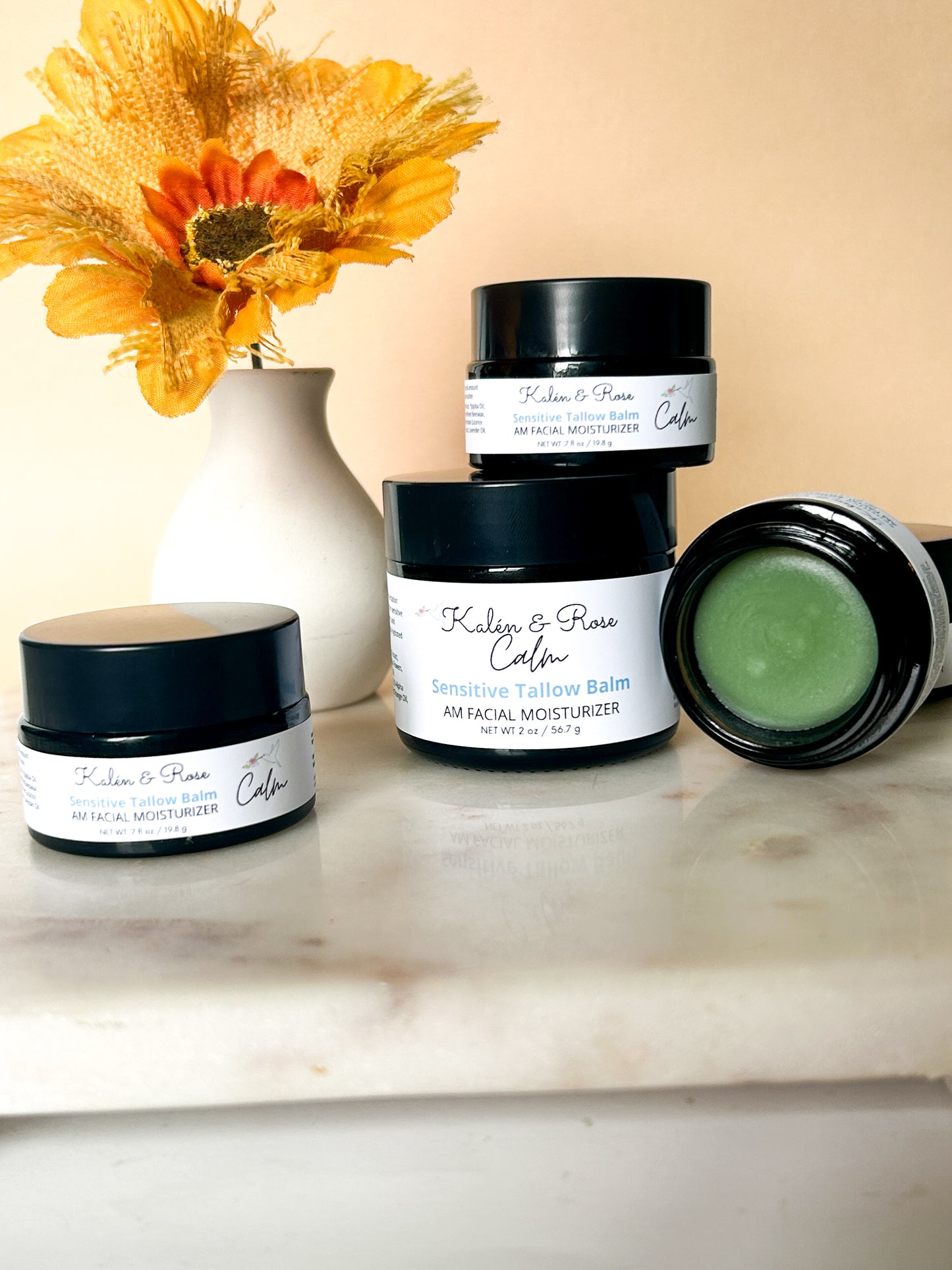 “Calm” Sensitive Grass Fed Beef Tallow Balm