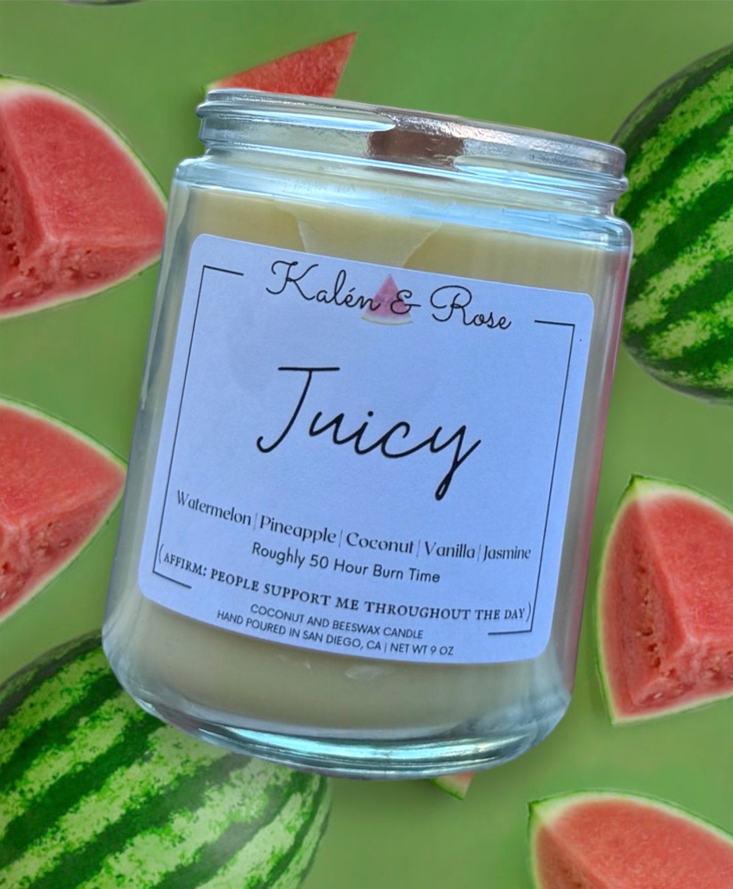 watermelon candle