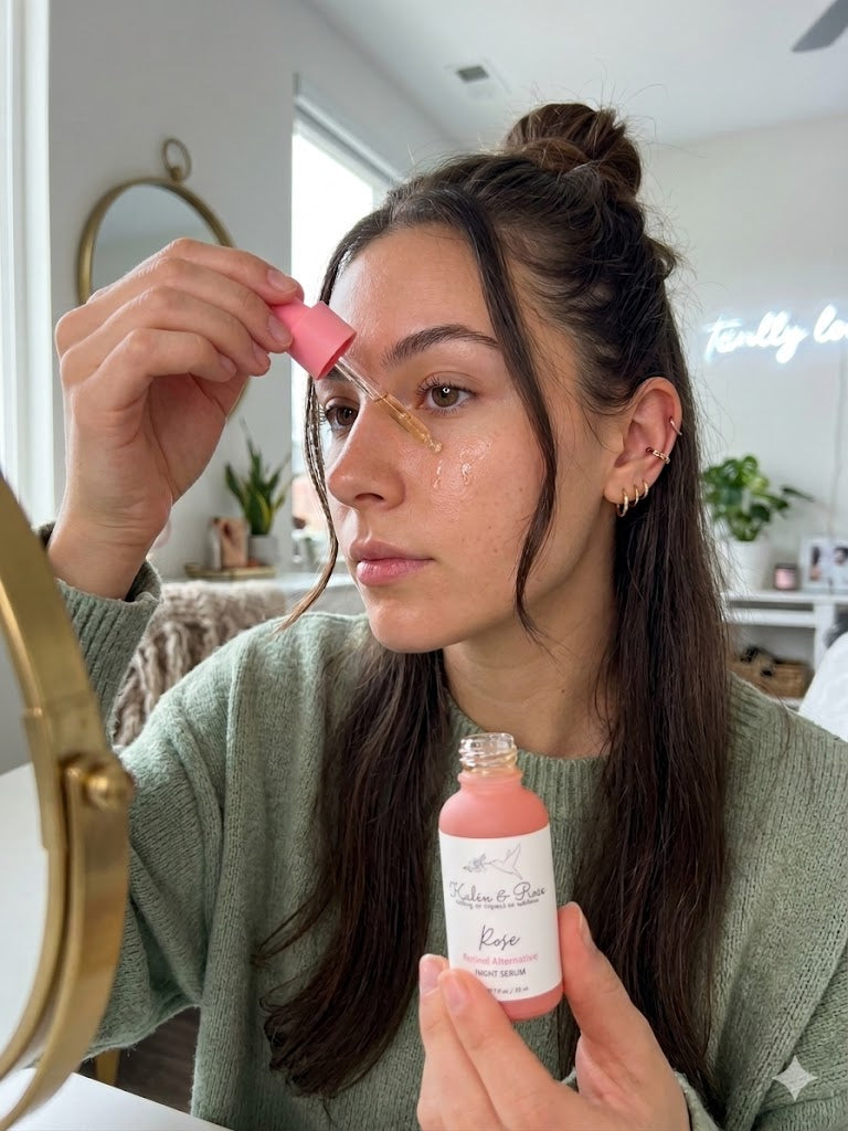 Rose Retinol Alternative Night Serum