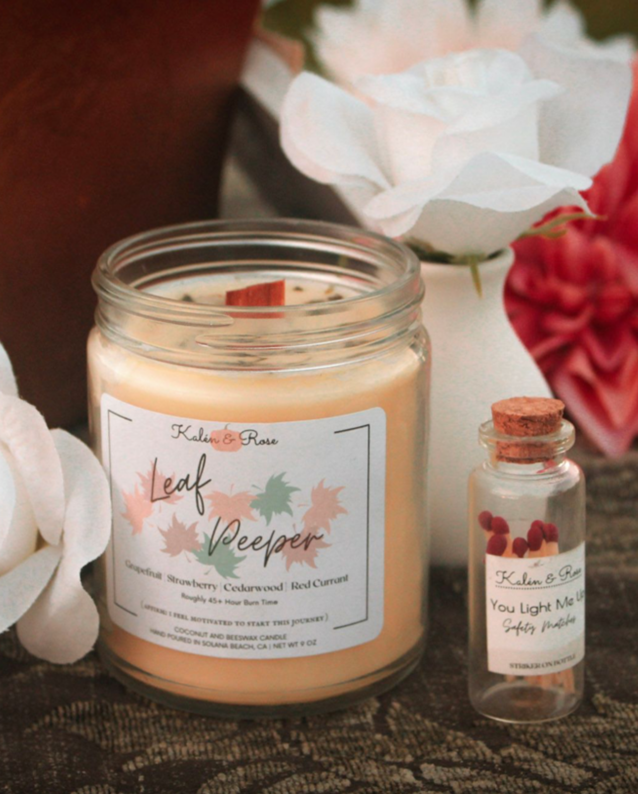 Leaf Peeper Candle - Kalén and Rose