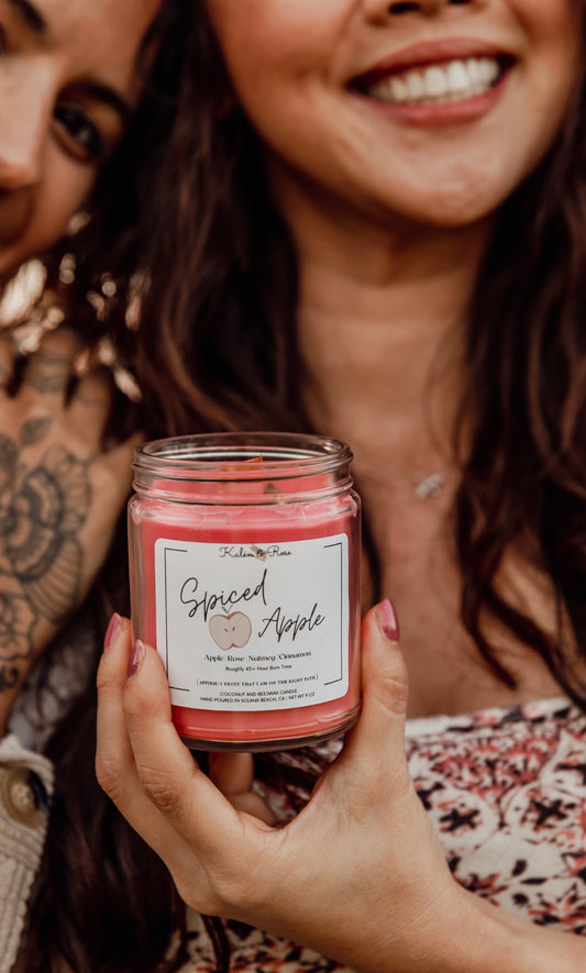 Spiced Apple Candle - Kalén and Rose