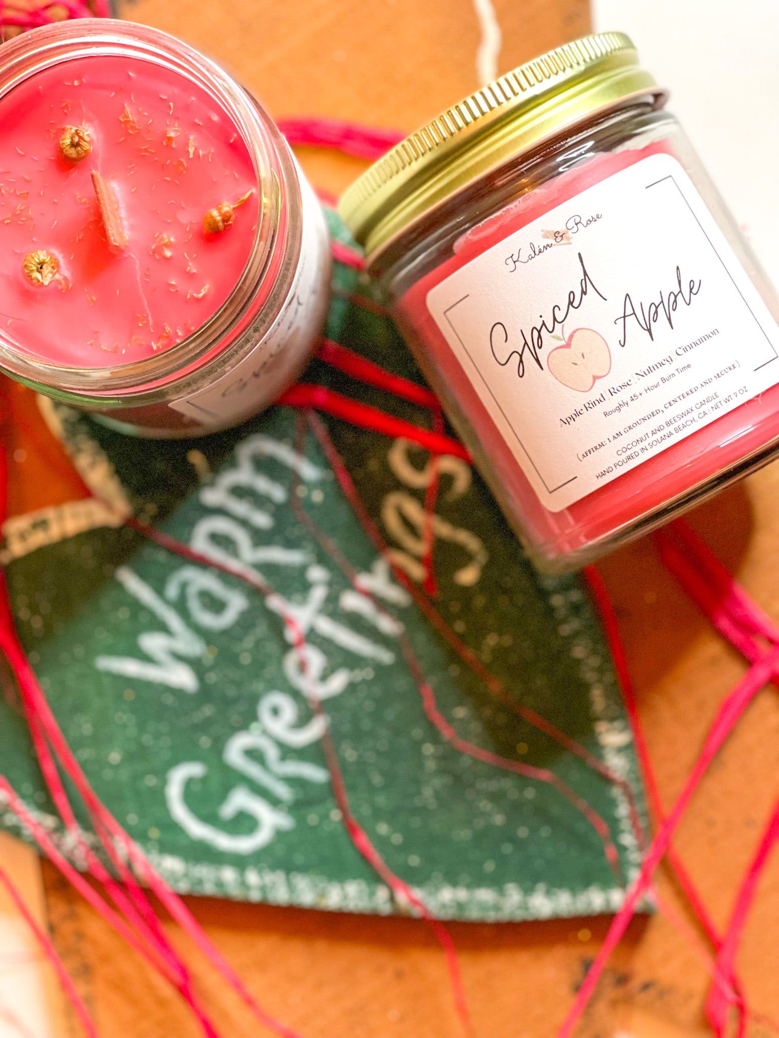 Spiced Apple Candle - Kalén and Rose